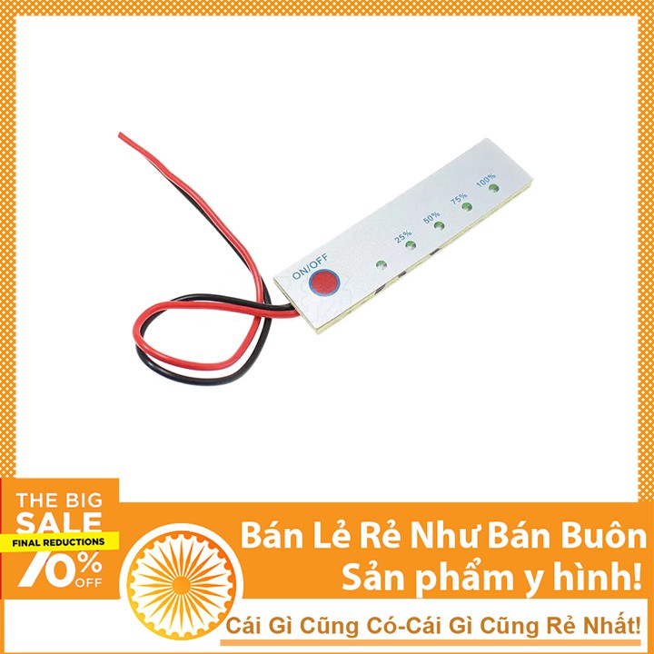 Mạch Hiển Thị Dung Lượng Pin 2S - 3S