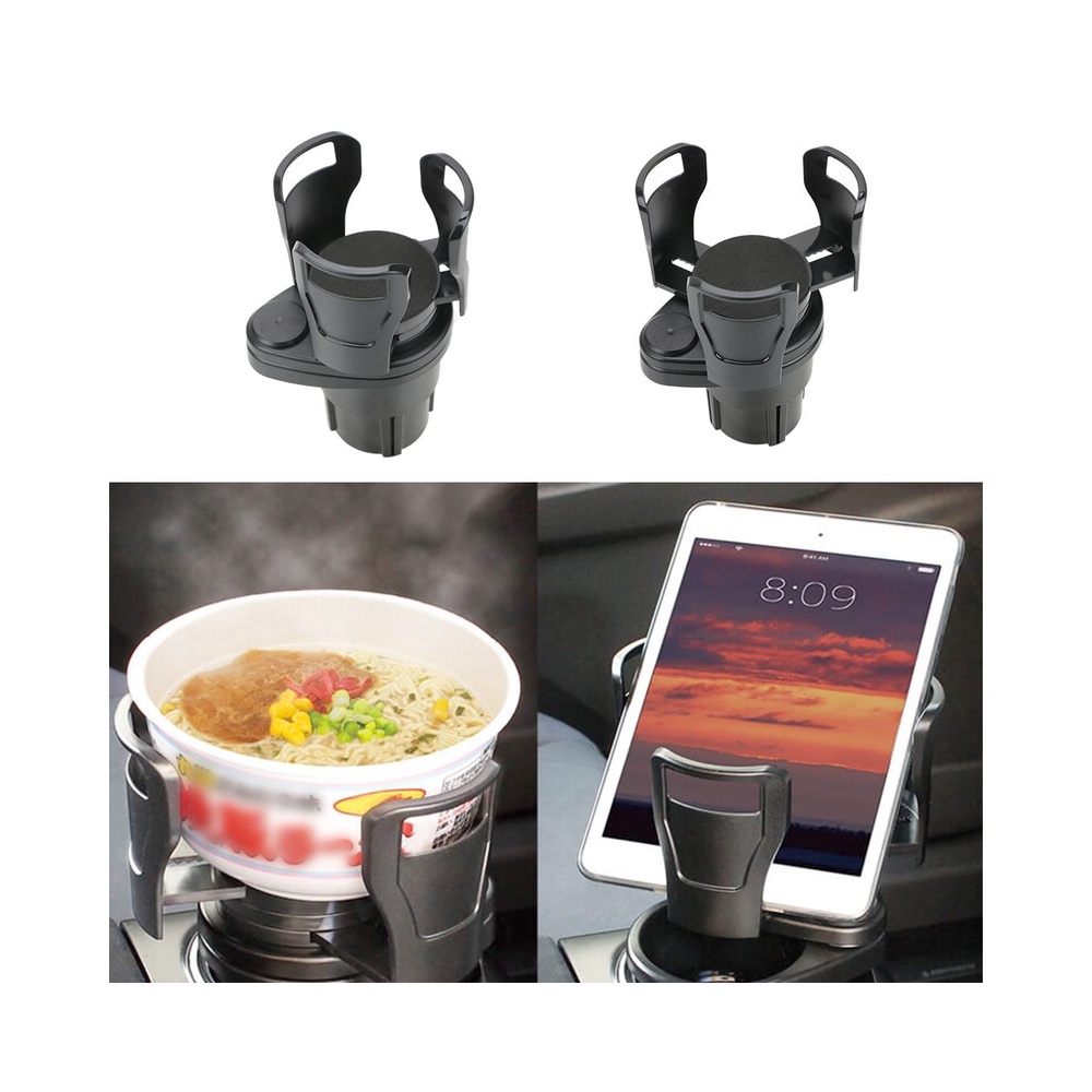 Kệ để nước ô tô 2 trong 1 KingCar Cao Cấp Chính Hãng Xe Hơi