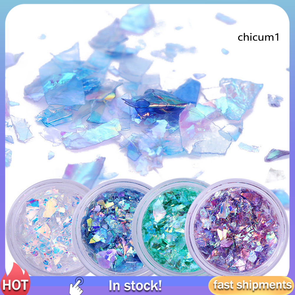 Bột Kim Tuyến Trang Trí Móng Tay Nghệ Thuật Làm Đẹp Cho Nữ