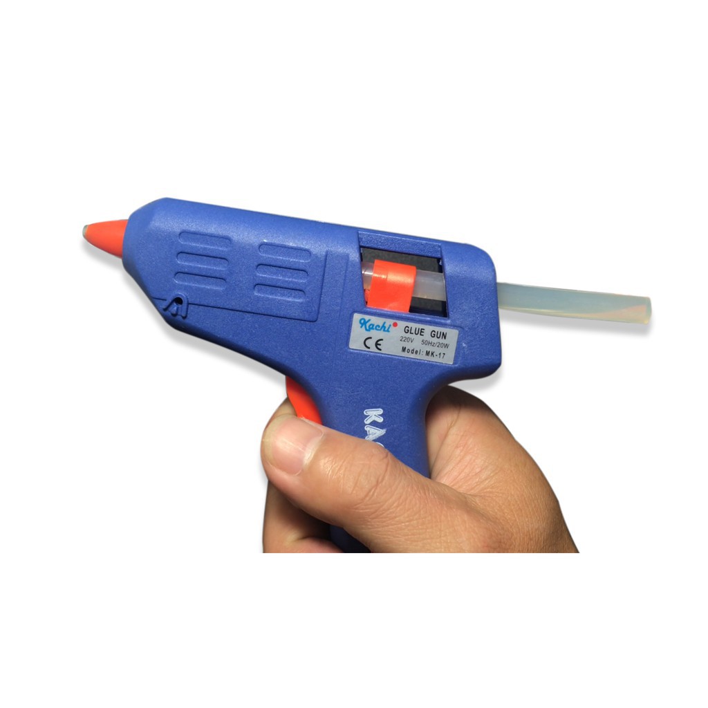 SÚNG BẮN KEO MINI TIỆN LỢI, máy dán keo, dụng cụ dán, dùng điện, dùng thanh keo nến, hot melt stick glue gun