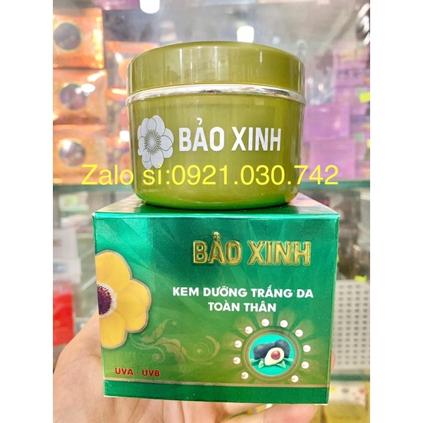 kem bảo xinh trắng da toàn Thân body hủ 80g