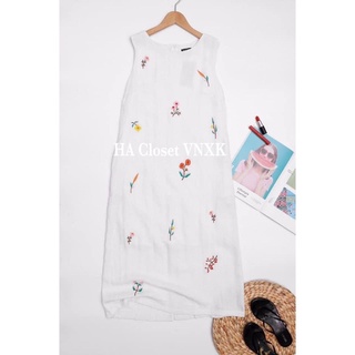 Đầm Linen Thêu Hm Sịn