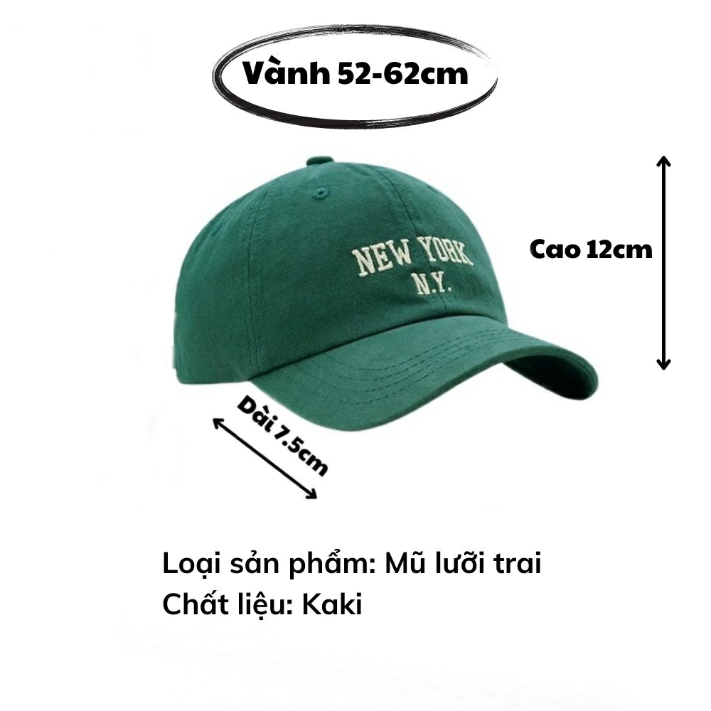Mũ lưỡi trai Nón kết thêu chữ chữ phong cách ULZZANG nhiều mẫu cá tính - Hazis Store