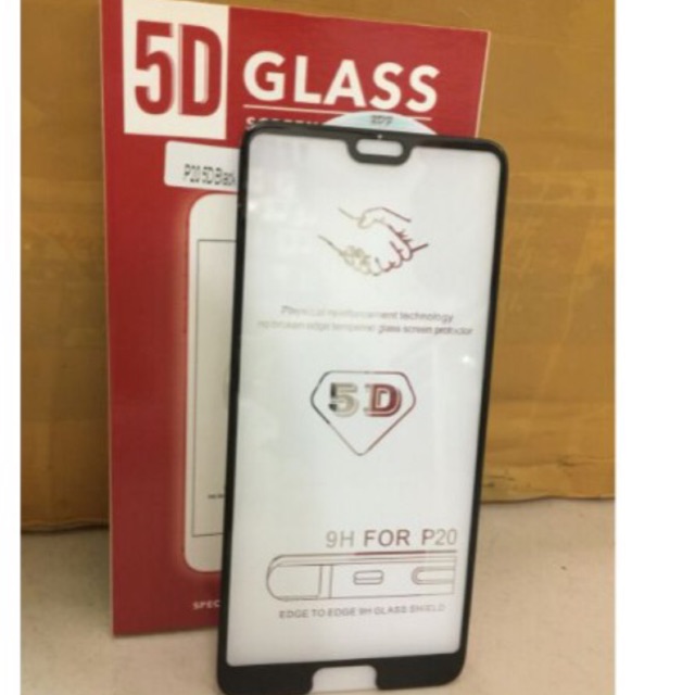 Kính full màn 5D xịn Huawei P20