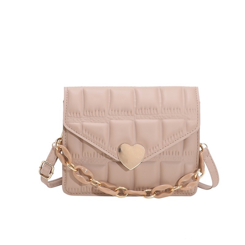 Túi Đeo Chéo Hình Vuông Nhỏ Quai Xích Thời Trang Mùa Hè 2022 Mới NB00254