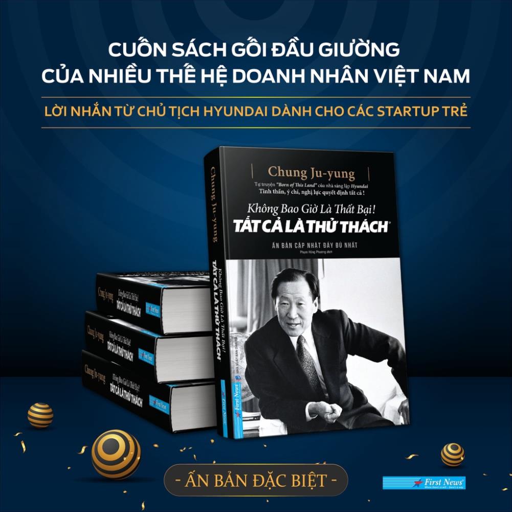 Sách - Không Bao Giờ Là Thất Bại! Tất Cả Là Thử Thách (Bìa cứng) - First News