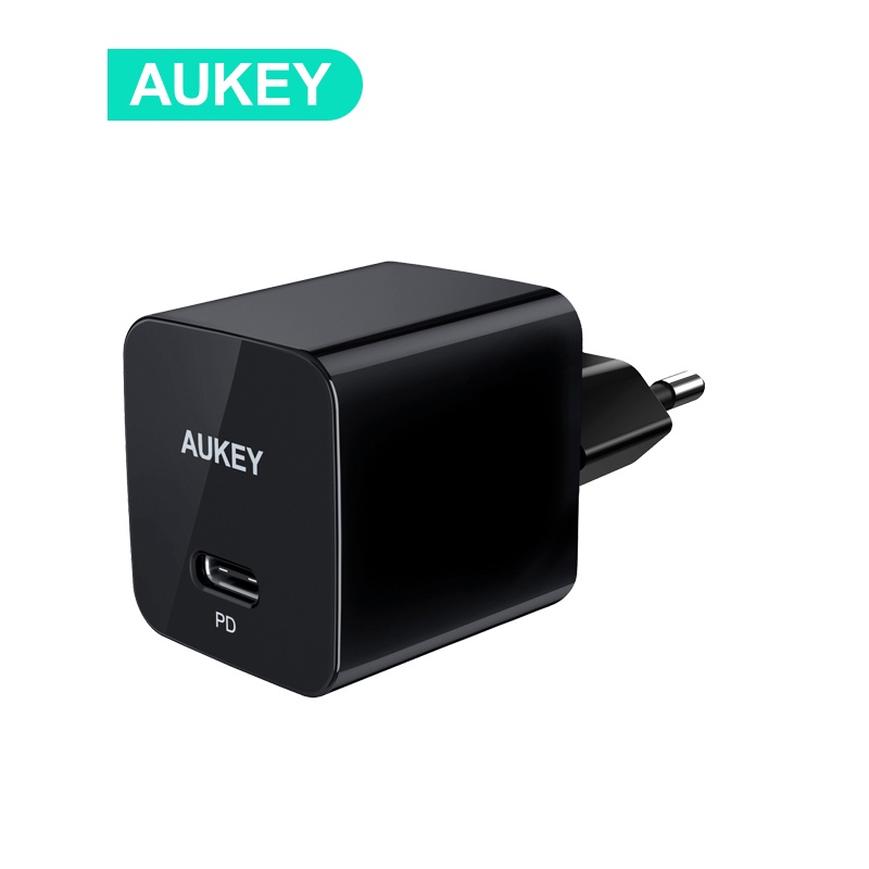 Cốc sạc nhanh AUKEY PA-Y20S PD 20W USB Type-C thích hợp cho iPad iPhone android
