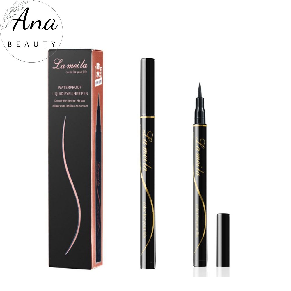 Bút dạ kẻ mắt Lameila, Bút kẻ mắt không lem không trôi siêu mảnh | BigBuy360 - bigbuy360.vn
