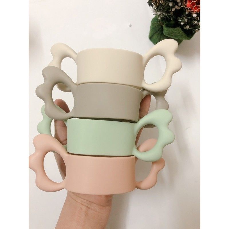 Tay cầm bình sữa Moyuum, Avent, dùng cho các loại bình cổ rộng TC07 tập cho bé cầm bình ti