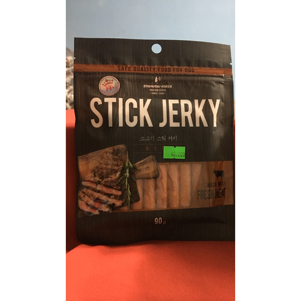 [HOT HOT] Thịt que cho chó STICK JERKY 50G/90G