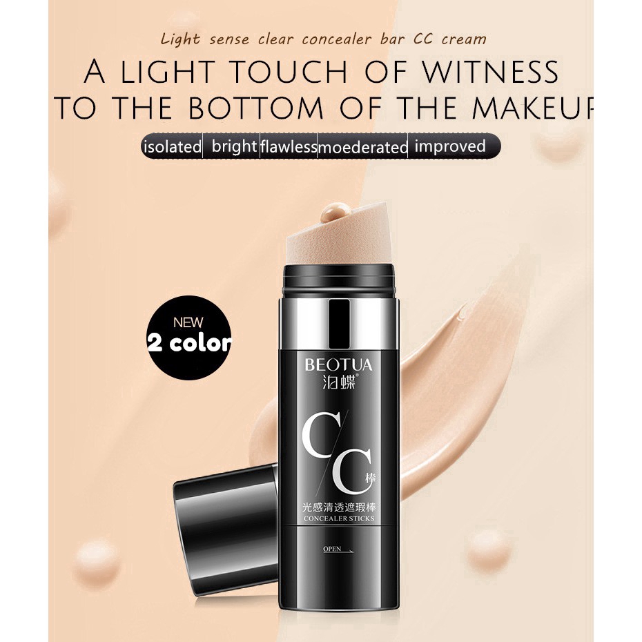 Kem che khuyết điểm CC Cream BEOTUA dạng thỏi có đầu mút giúp trang điểm tự nhiên | BigBuy360 - bigbuy360.vn