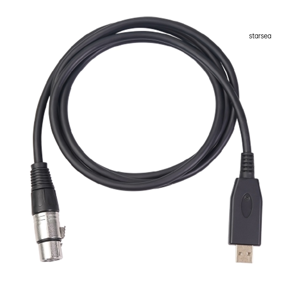 Cáp chuyển đổi âm thanh từ USB sang XLR chuyên dụng cho micro