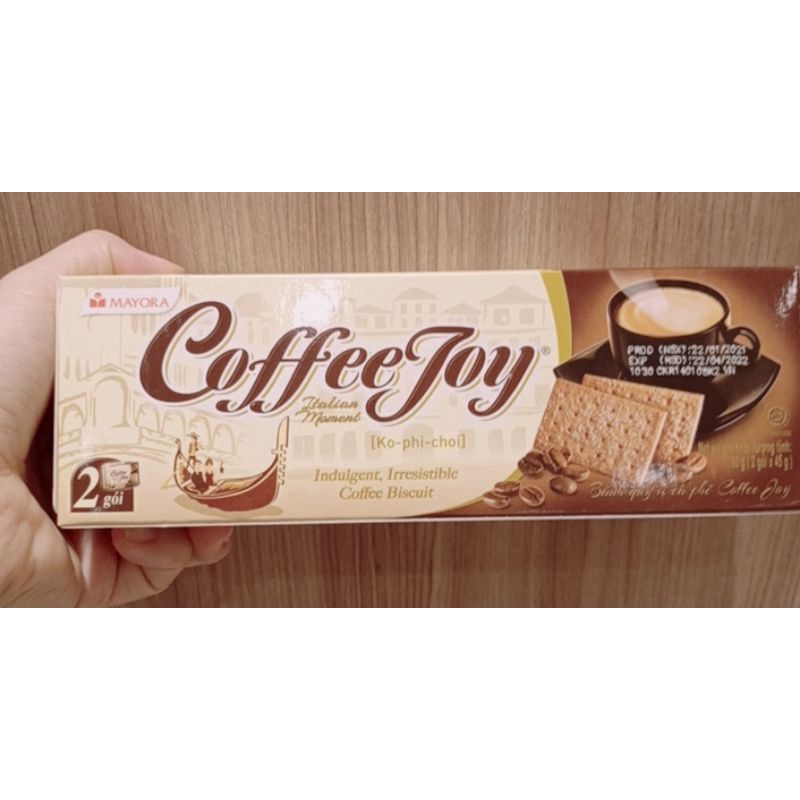 BÁNH QUY CAFE HẢO HẠNG COFFEEJOY 90G