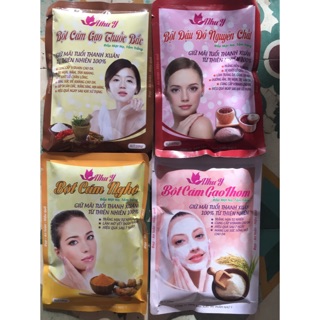 Combo 5 gói bột đắp mặt nạ thiên nhiên 100k