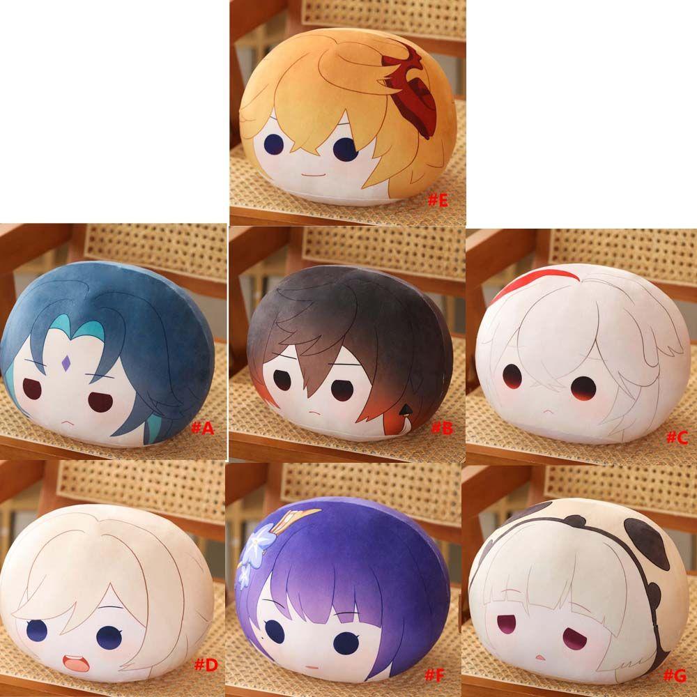 Móc Khóa Hình Búp Bê Nhồi Bông Xiao 10cm Trong Game Genshin Va Chạm REBUY1