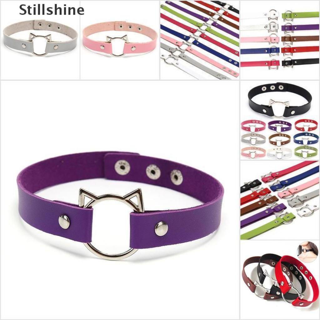 Vòng Cổ Choker Họa Tiết Đầu Mèo Thời Trang Cho Nữ