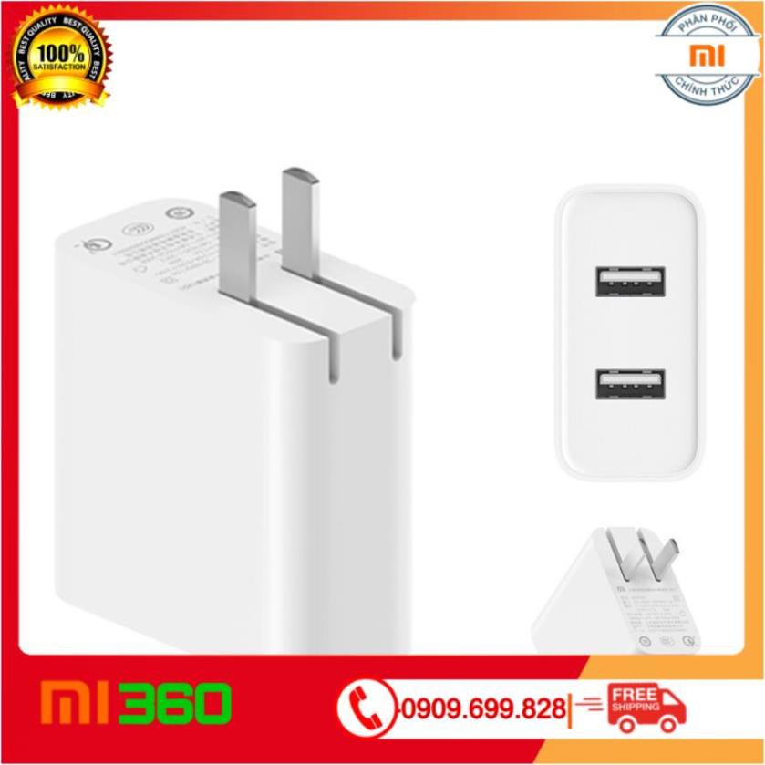 [ Hàng Cao Cấp ] Củ sạc nhanh 2 cổng 36w xiaomi