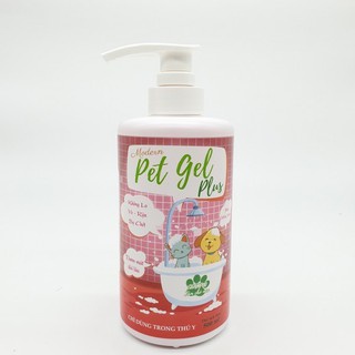 Sữa tắm cho chó mèo Modern Pet Gel Plus 500ML trị ve rận bọ chét - Sữa tắm chó mèo