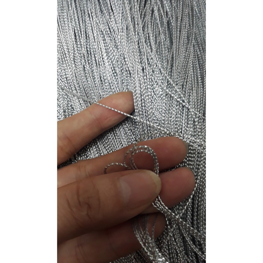 Bó 90m Dây kim tuyến 1mm không co giãn