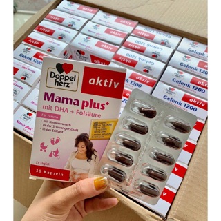 Nội địa Đức] Vitamin Bầu Doppelherz Mama Plus DHA 30 viên | Shopee Việt Nam