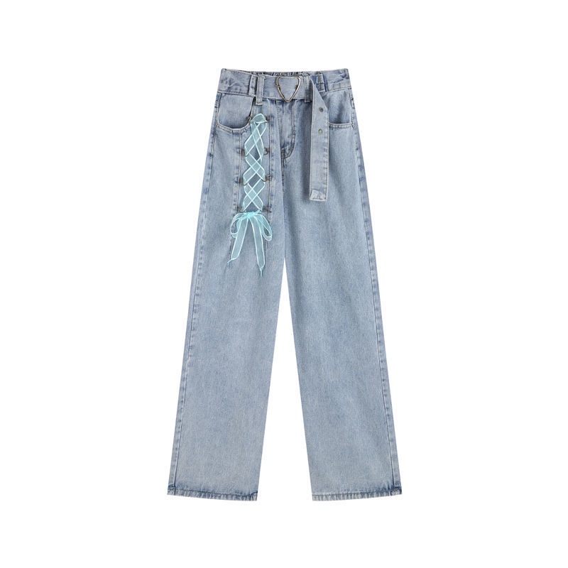 Autumn fashion European and American style high-waisted jeans for women #14