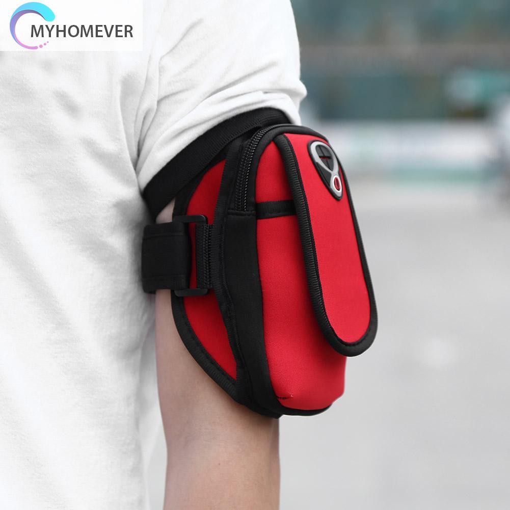 myhomever Outdoor Sports Jogging Gym Armband Running Bag Mobile Phone Case Holder Bag
