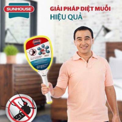 Vợt Muỗi SUNHOUSE cao cấp E200 và MT1690 Siêu Tiện Dụng - Pin Sạc nhanh - Hàng Chính Hãng BH 1 năm
