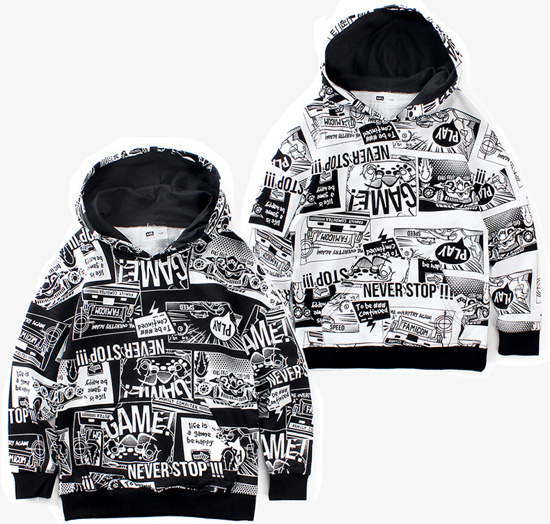 Áo Hoodie Thời Trang Hip Hop Đường Phố Cá Tính Dành Cho Bé Trai 2022