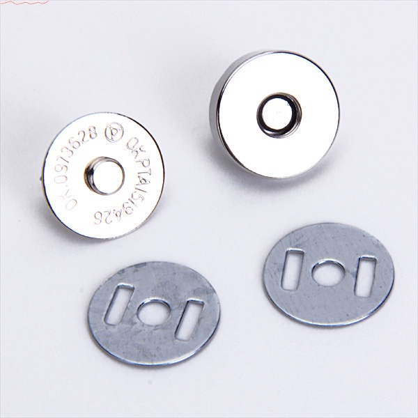[Prettyia1] Set 10 Móc Khóa Túi Xách Từ Tính Bằng Đồng Thau 18mm 0.7 ''