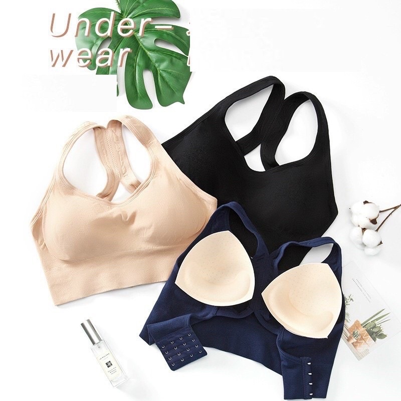 Áo bra tập gym, yoga 3 móc cài sau Ms899