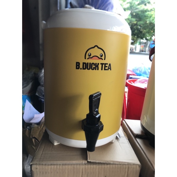 Bình ủ trà inox 304 có vòi, bình giữ nhiệt size 8L