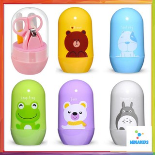 [ Siêu Rẻ] Bộ bấm móng tay cho bé chống chảy máu nhẹ nhàng an toàn không gỉ.