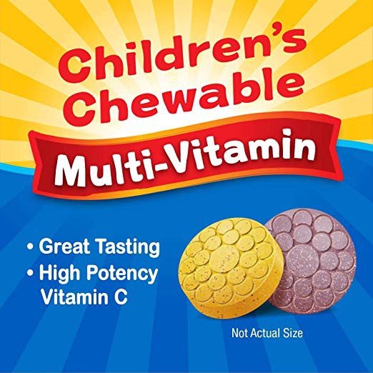 Kẹo bổ sung vitamin cho trẻ em Nature's Way Alive Children's Chewable Multivitamin 120 Viên