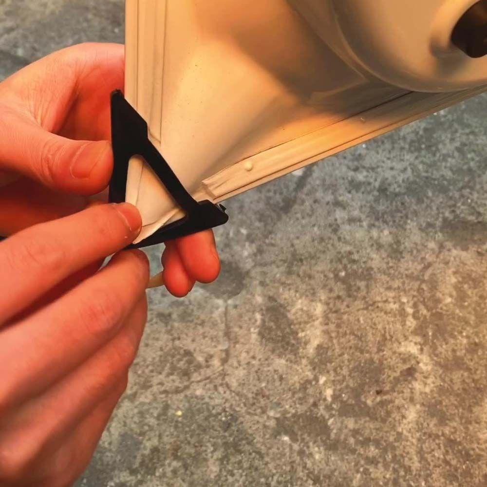 Bộ 2 Vỏ Bọc Góc Cửa Xe Hơi Chống Va Chạm Bảo Vệ An Toàn Tiện Dụng Ốp