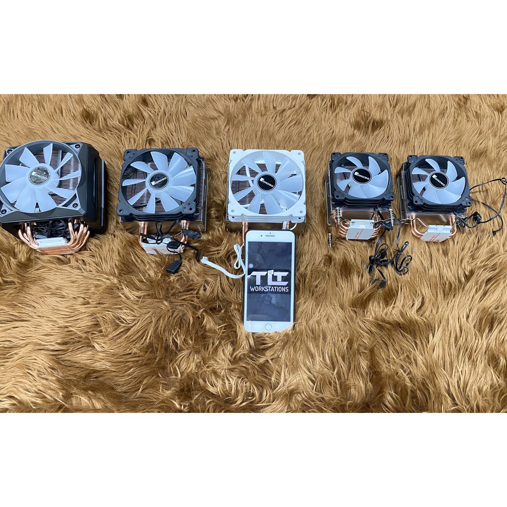 Tất cả các loại tản nhiệt khí Jonsbo CPU RGB Jonsbo CR-1000, CR-1000GT, CR-1200, CR-1400 Hỗ trợ LGA1700