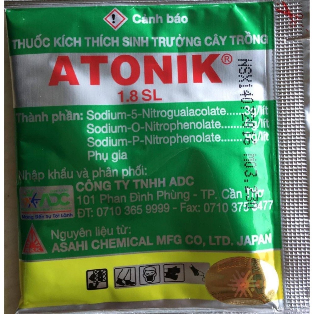 Thuốc kích thích sinh trưởng cây trồng ATONIK 1.8 SL _1 gói - HG1