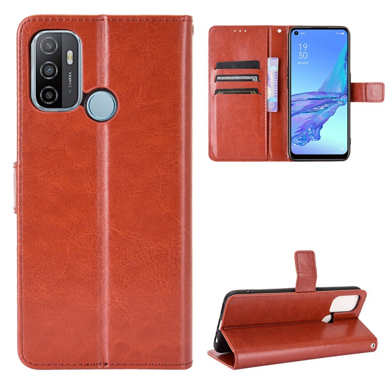 Bao Da Pu Nắp Gập Kiểu Ví Kèm Giá Đỡ Sang Trọng Cho Oppo A53 Oppo A 53 Oppoa53 Vỏ | BigBuy360 - bigbuy360.vn