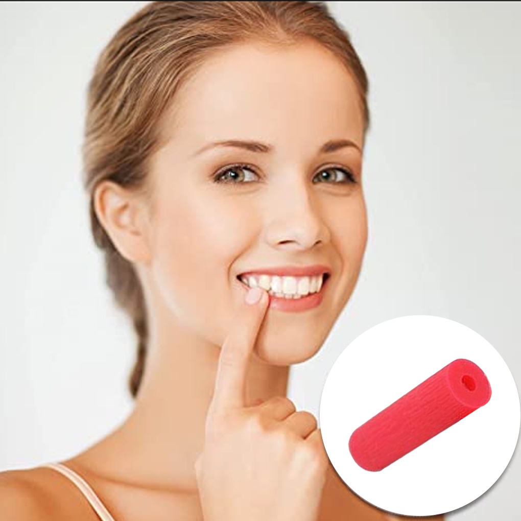 10 miếng nhai niềng răng silicone nhiều màu chăm sóc răng miệng