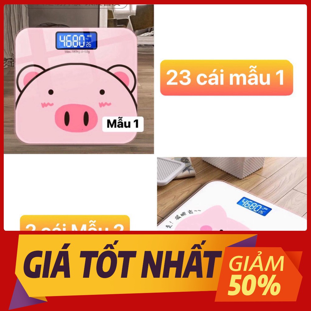 [Sale toàn shop] Cân sức khỏe đo cân nặng và đo nhiệt độ