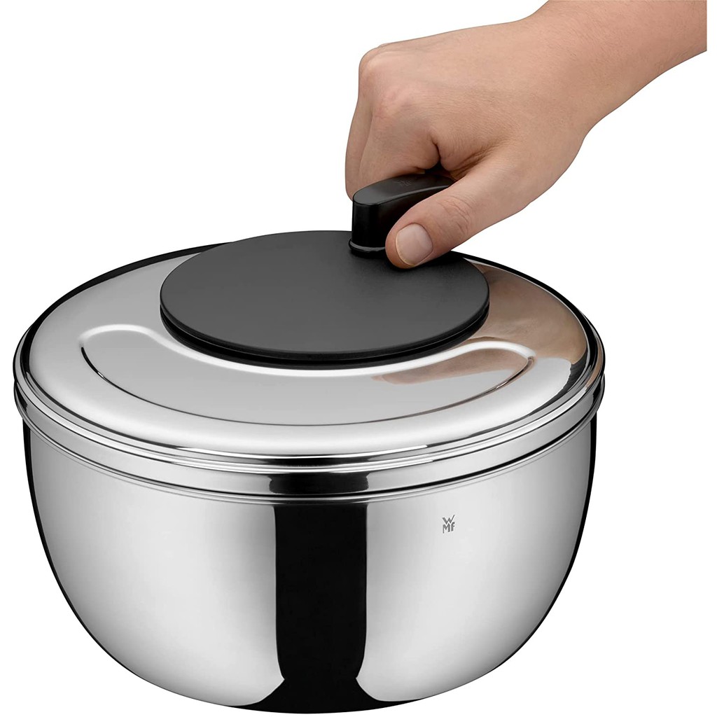 Rổ quay rau WMF Gourmet Saladschleuder Inox [nhập Đức chính hãng]