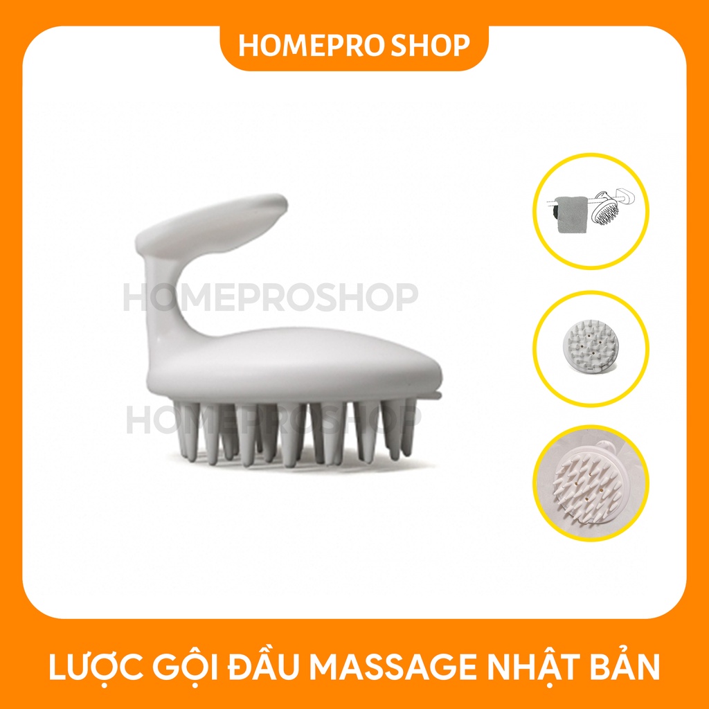 Lược gội dầu massage Tsubaki hoa anh đào Nhật Bản