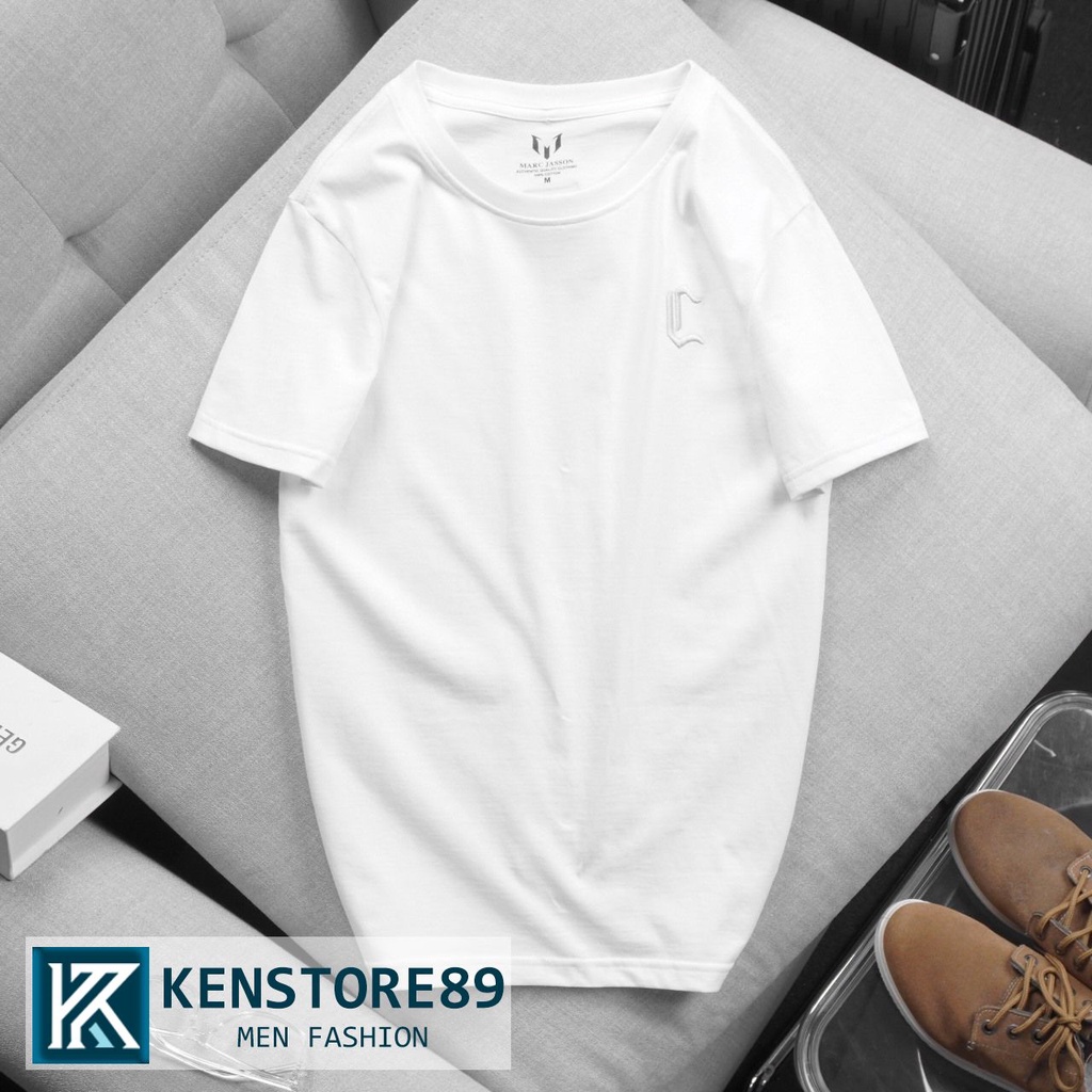 Áo Thun Nam Cổ Tròn Thêu MARC JASSON C Vải Cotton Co Dãn Thoáng Mát Chất Liệu Cao Cấp KENSTORE89 ATP157