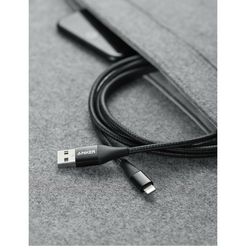 Dây cáp sạc nhanh USB A ra L Anker PowerLine+ II A8452 A8453 A8152 A8153  Tuấn Hà Store