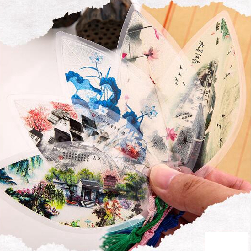 Thẻ Đánh Dấu Trang Sách Hình Chiếc Lá Xinh Xắn Tiện Dụng