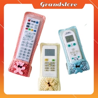 TÚI ĐỰNG BỌC REMOTE CHỐNG BỤI, CHỐNG SỐC HÌNH GẤU TEDDY, CHẤT LIỆU VẢI MỀM MẠI KÍCH THƯỚC 24*8 CM