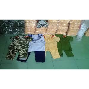 Bộ quần áo công an trẻ em 1-12 tuổi