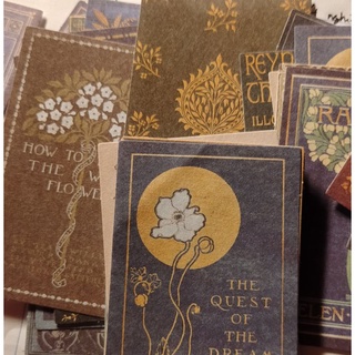 Set 30 giấy nhớ, nền journal