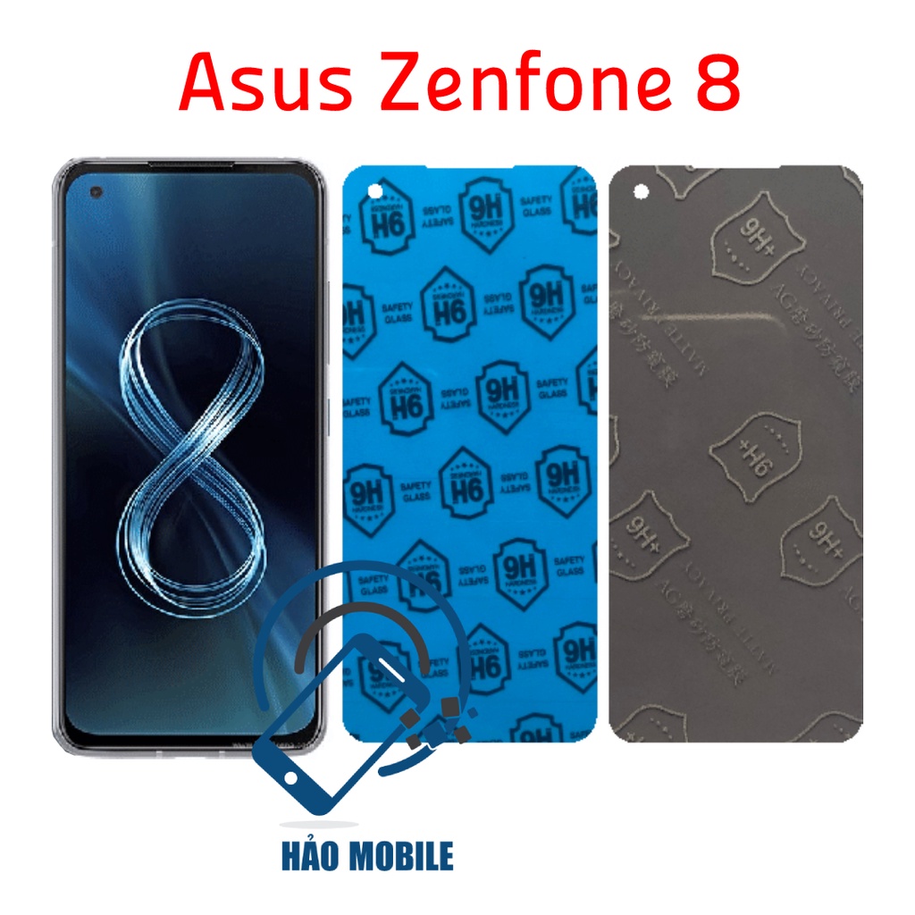 Dán cường lực dẻo nano Asus Zenfone 8