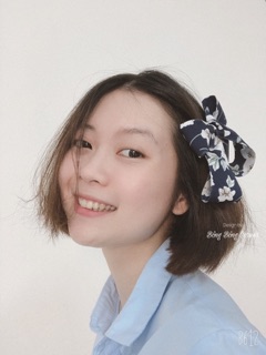 Cột/ Kẹp tóc nơ vải hoa Sweetie