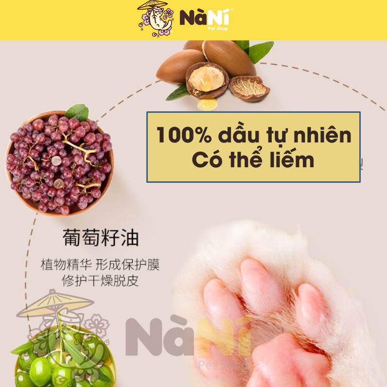 Paw Soother - Kem dưỡng làm mềm đệm thịt ở bàn chân cho chó mèo thú cưng 10g - Nà Ní Pet Shop